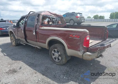 2008 Ford F250 Super Duty из США, поврежденный, VIN 1FTSW21R88EB49674